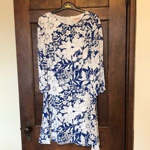 Never worn floral Brooks Brothers dress